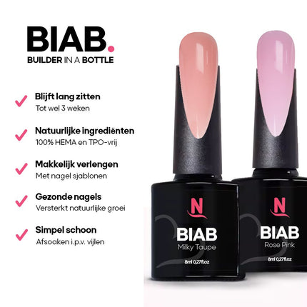 BIAB Starterset | Builder in a Bottle | HEMA & TPO Vrij - Nagelstad