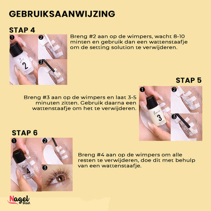 Lash Lift Kit | Wimperlifting Set | Wimpers Liften