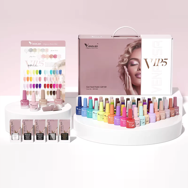Venalisa VIP5 | Gel Nagellak Kit XL | Gelnagels | HEMA- & TPO-vrij