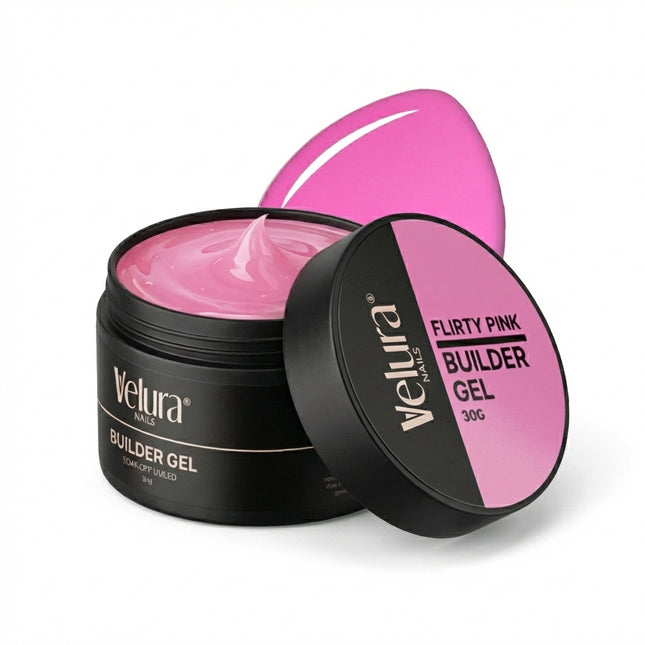 Velura® Builder Gel 30g | Flirty Pink