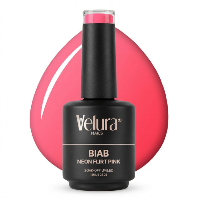 Velura® BIAB | Builder in a Bottle | Neon Flirt Pink