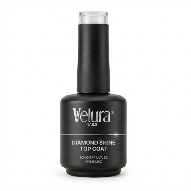 Velura® Diamond Shine Top Coat | 15ml