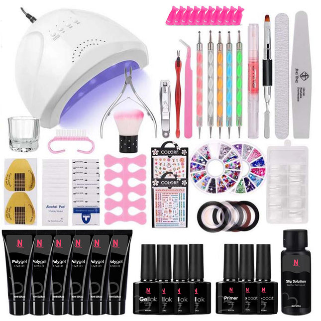 Gelnagels Set | Polygel kit | Nepnagels Starterspakket