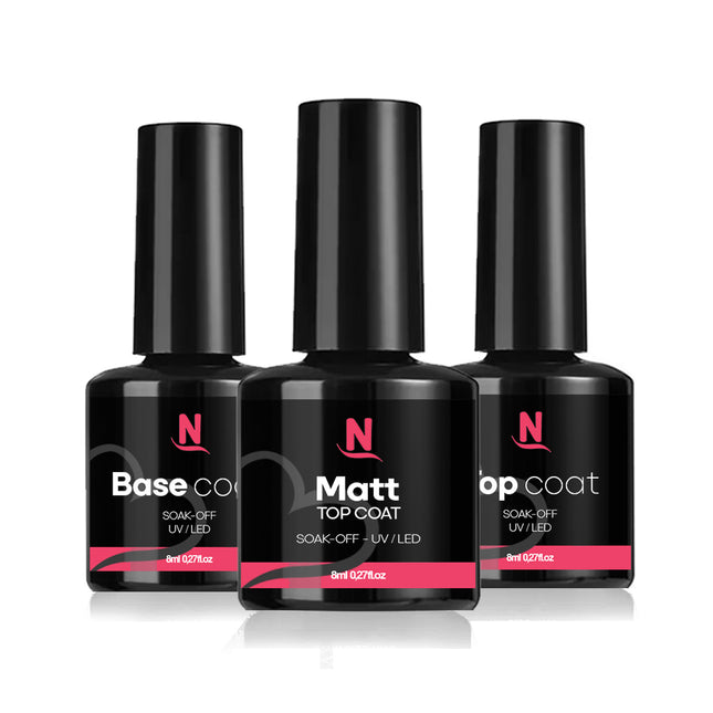 Top / Base / Matt Coat Set 3x8ml