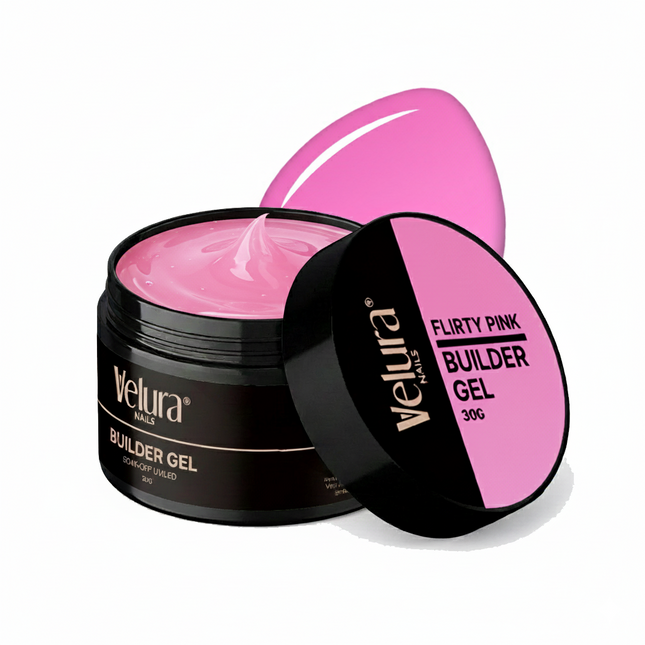 Velura® Builder Gel 30g | Flirty Pink