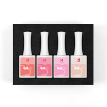 Afbeelding in Gallery-weergave laden, Gellak Kleuren Collectie Box | 6 Kleuren + Top/Base Coat | 15ml | HEMA-Vrij
