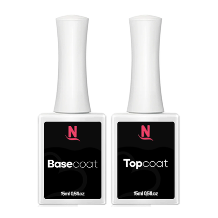 Gellak Kleuren Collectie Box | 6 Kleuren + Top/Base Coat | 15ml | HEMA-Vrij