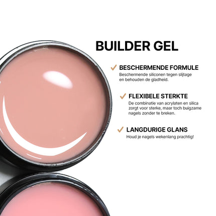 Velura® Builder Gel 30g | Flirty Pink