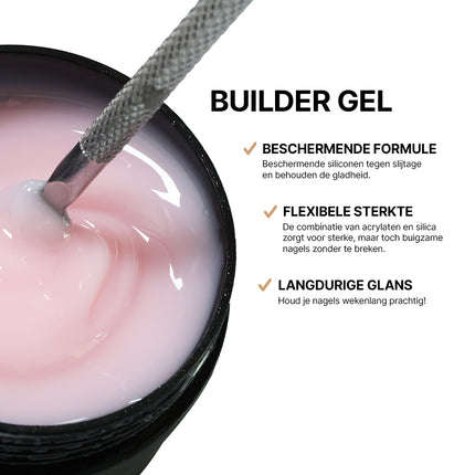 Velura® Builder Gel 30g | Misty Mauve