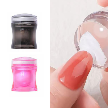 Siliconen Nagelstempel | 2 stuks | Nail Art