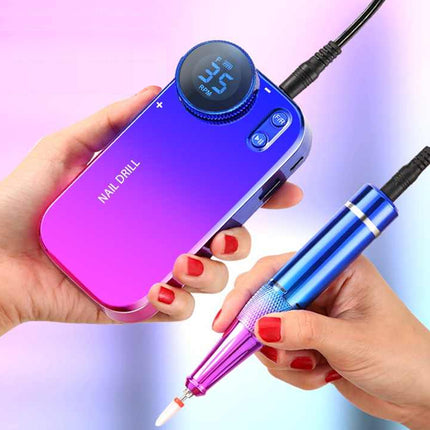 2-in-1 Draadloze Elektrische Nagelvijl & Powerbank