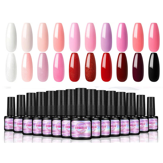 Gelnagels Kleuren Set | 20x Gellak box
