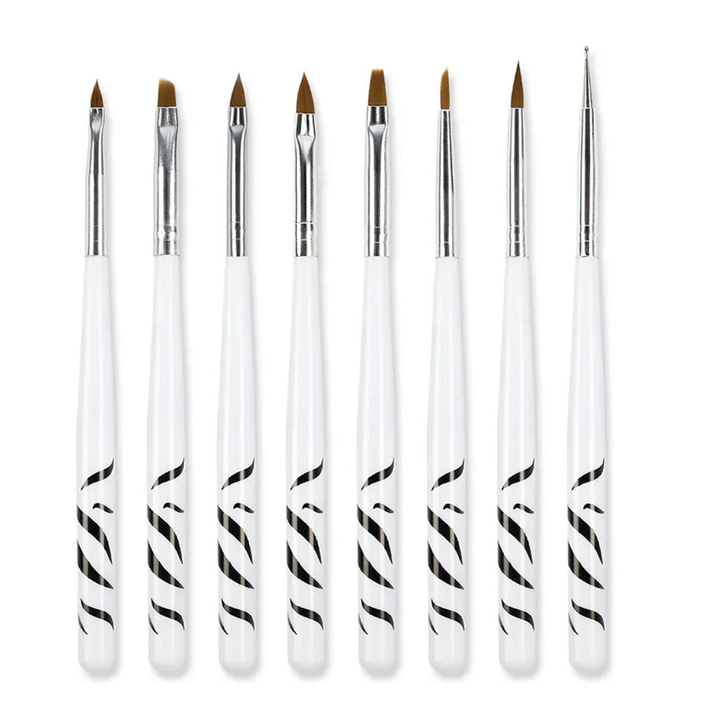 Penselen set | Acrylnagel kwasten | 8 Stuks