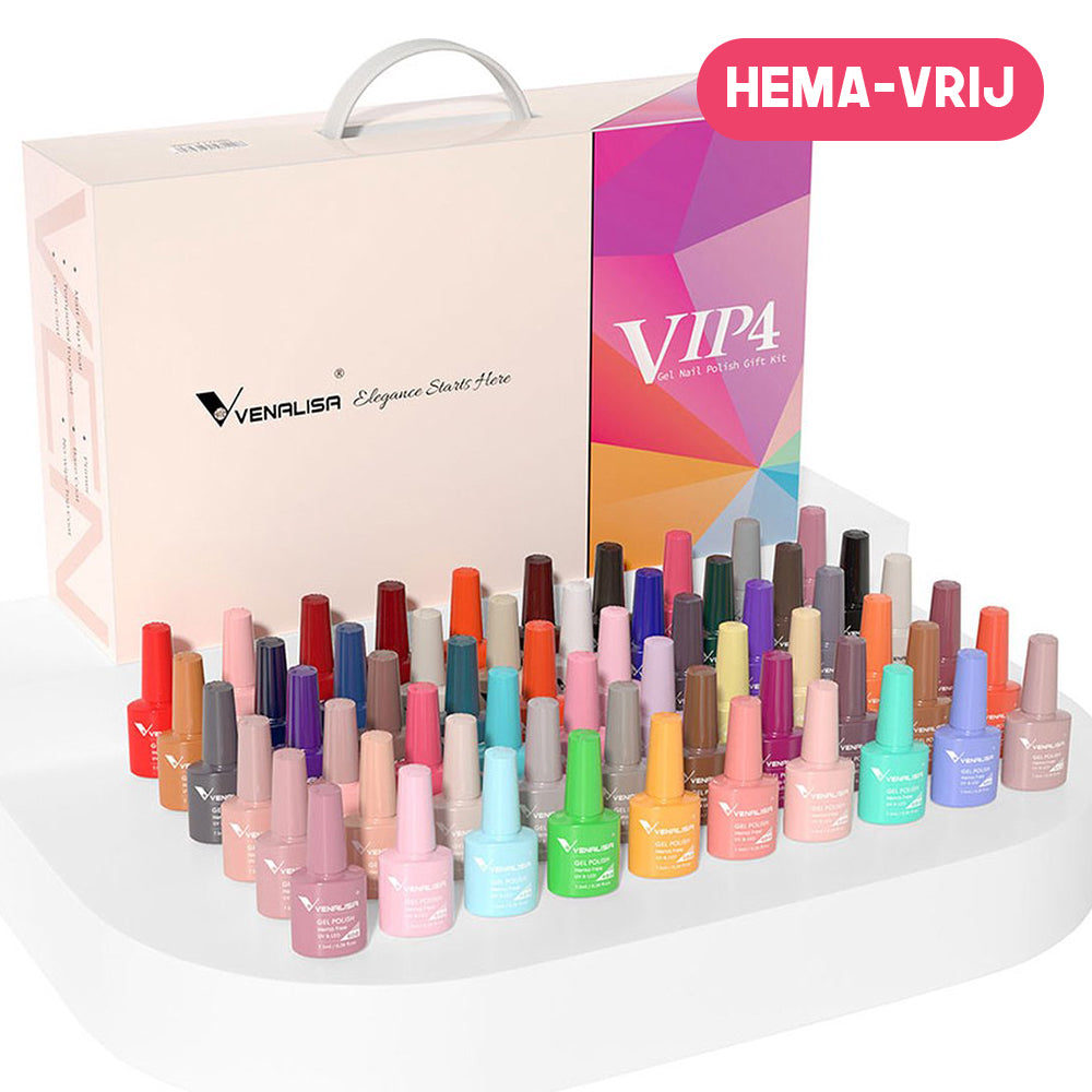 Venalisa VIP4 | Gel Nagellak Kit XL | Gelnagels | HEMA-Vrij