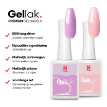 Afbeelding in Gallery-weergave laden, Gellak Kleuren Collectie Box | 6 Kleuren + Top/Base Coat | 15ml | HEMA-Vrij
