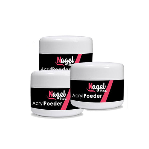 Acryl Poeder Set | Wit/Roze/Naturel | 8g - Nagelstad