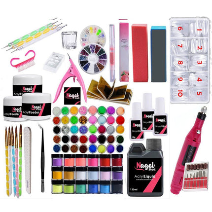 Acrylnagels Set XXL | Nepnagels Starterset - Nagelstad
