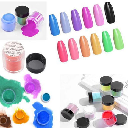 Acrylpoeders Set | 18 Kleuren - Nagelstad