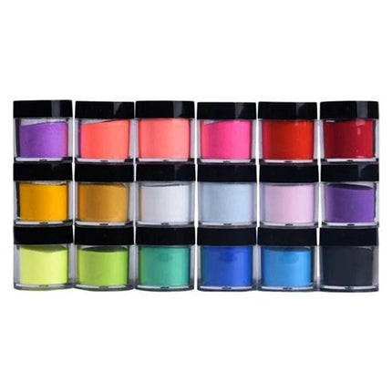 Acrylpoeders Set | 18 Kleuren - Nagelstad