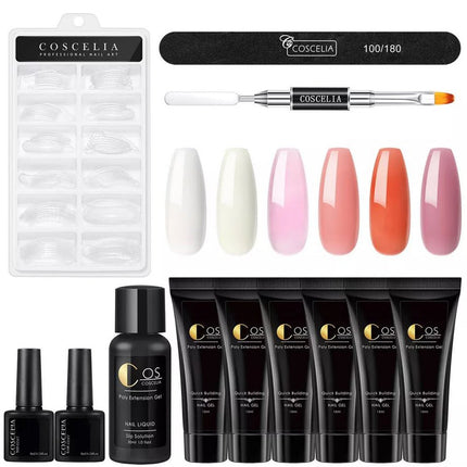 COSCELIA Extenstion kit | Polygel nagels | Gelnagels - Nagelstad
