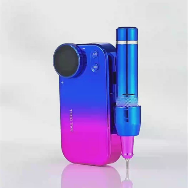 2-in-1 Draadloze Elektrische Nagelvijl & Powerbank