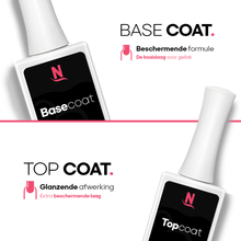 Afbeelding in Gallery-weergave laden, Gellak Kleuren Collectie Box | 6 Kleuren + Top/Base Coat | 15ml | HEMA-Vrij
