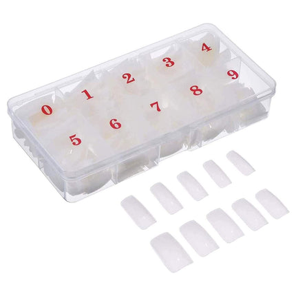 Wit/Naturel Nageltips | 500 Stuks