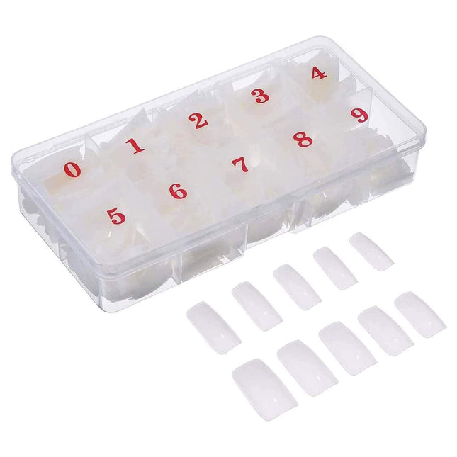 Wit/Naturel Nageltips | 500 Stuks