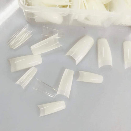 Wit/Naturel Nageltips | 500 Stuks