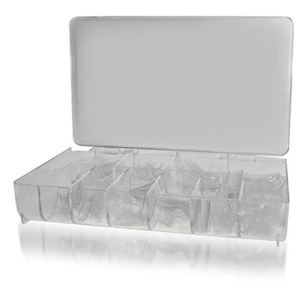 Transparante Nageltips | 500 Stuks (Doorzichtig)