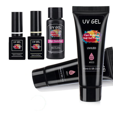 Poly UV Extension Kit | Gelnagels Set | Nepnagels Starterspakket