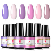 Afbeelding in Gallery-weergave laden, Gellak 6-delige Set | Pink Shades Set | Nail Polish | 7ML
