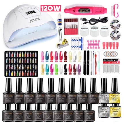 Gelnagels Set | Gellak UV set | Nail Art Pakket
