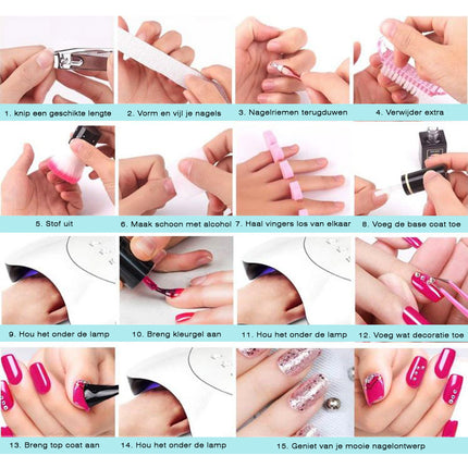 Gelnagels Set | Polygel kit | Nepnagels Starterspakket